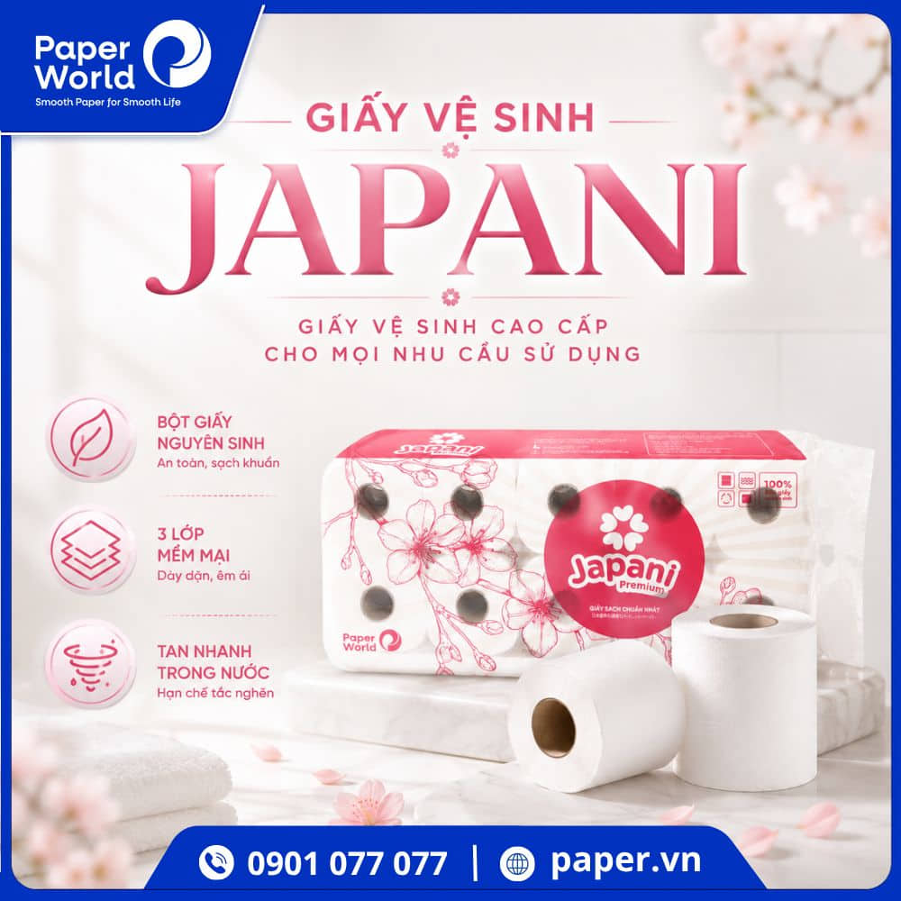 Giấy vệ sinh Japani