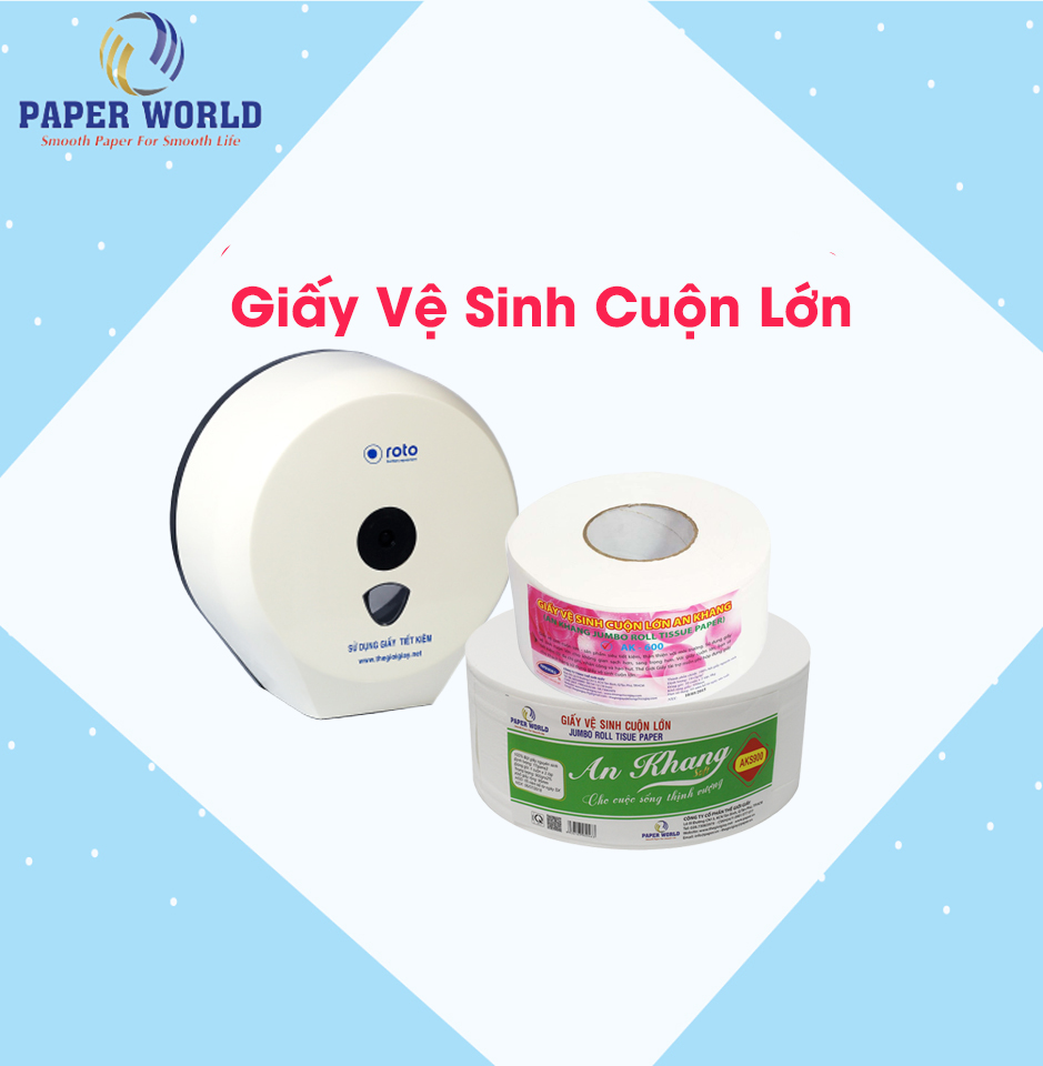 Các loại giấy vệ sinh trên thị trường