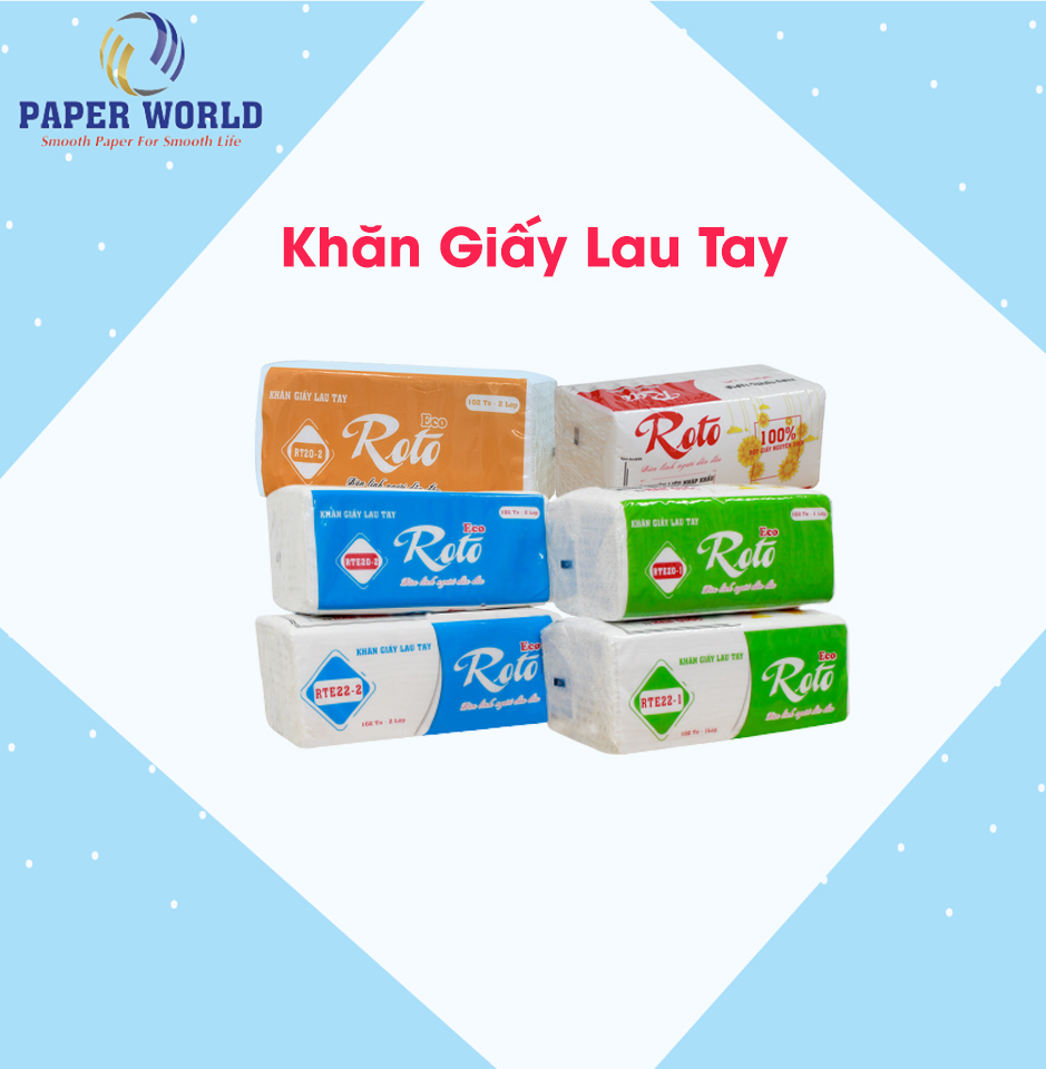 Mua khăn giấy lau tay ở đâu không dùng chất tẩy trắng độc hại?