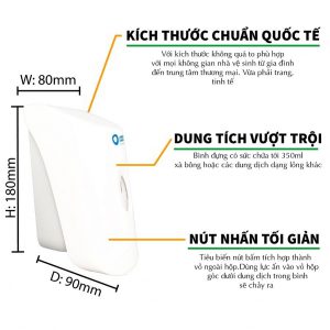 Đặc điểm hộp đựng xà bông 2in1 -roto819- paper.vn