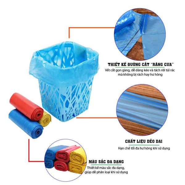Đặc tính của túi rác tiểu màu eco - paper.vn