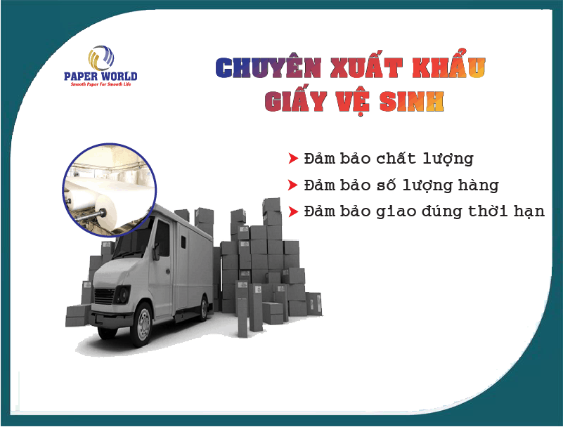 Chuyên xuất khẩu giấy vệ sinh