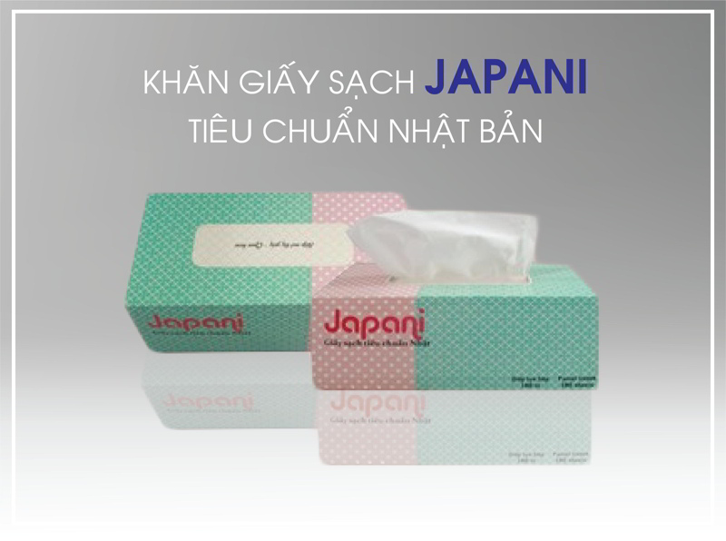 Giấy sạch Japani tiêu chuẩn quốc tế.