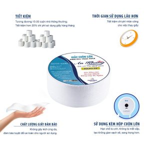 Lợi ích khi dùng giấy cuộn lớn AKM180