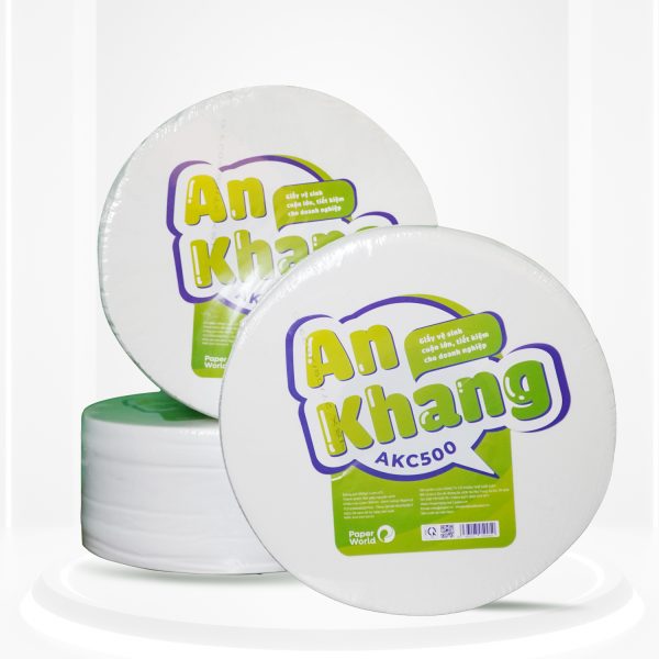 Cung cấp giấy vệ sinh cuộn lớn An Khang Caro500