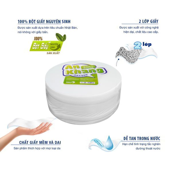 Lợi ích khi sử dụng giấy vệ sinh cuộn lớn AKC500