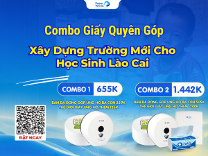 combo giấy quyên góp