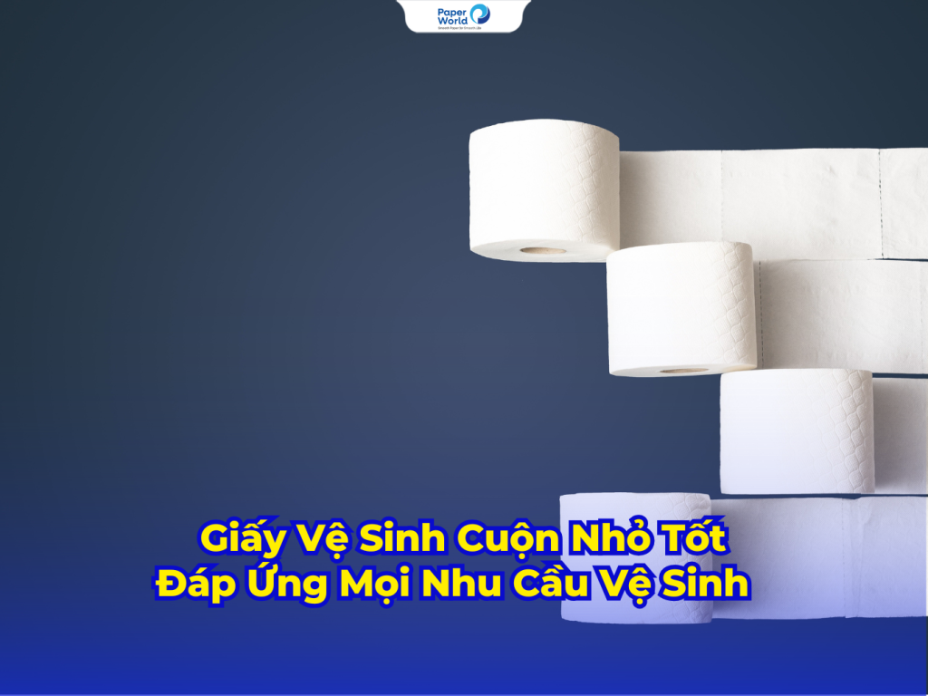Giấy Vệ Sinh Cuộn Nhỏ Tốt Đáp Ứng Mọi Nhu Cầu Vệ Sinh