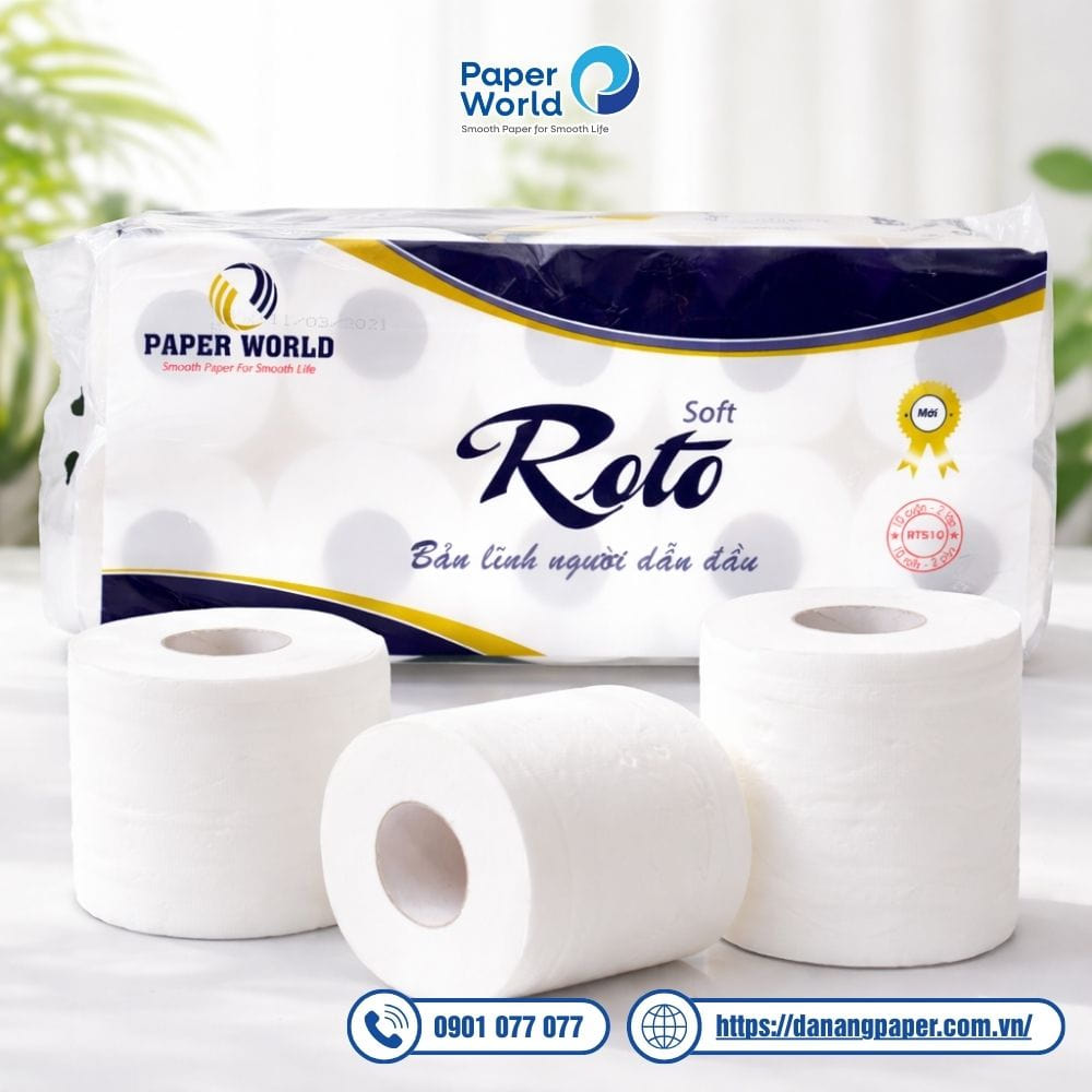 Giấy cuộn vệ sinh Roto