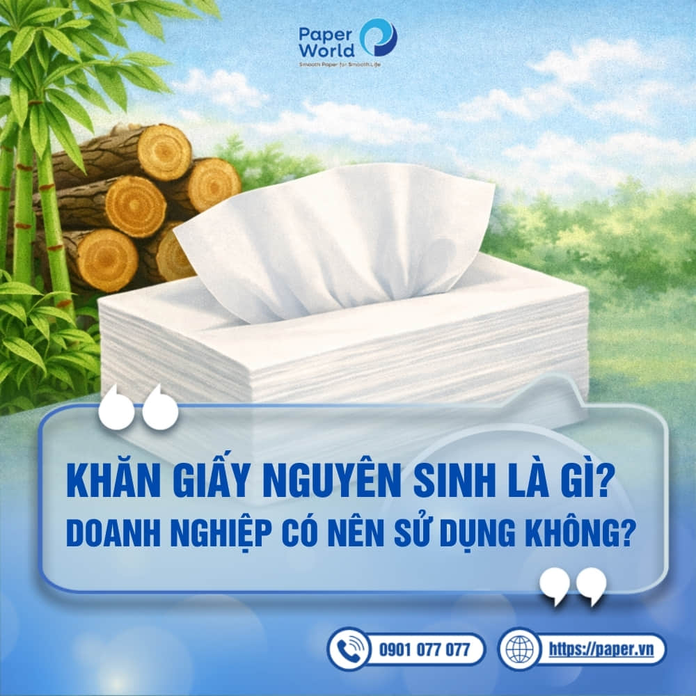 Khăn giấy nguyên sinh là gì?