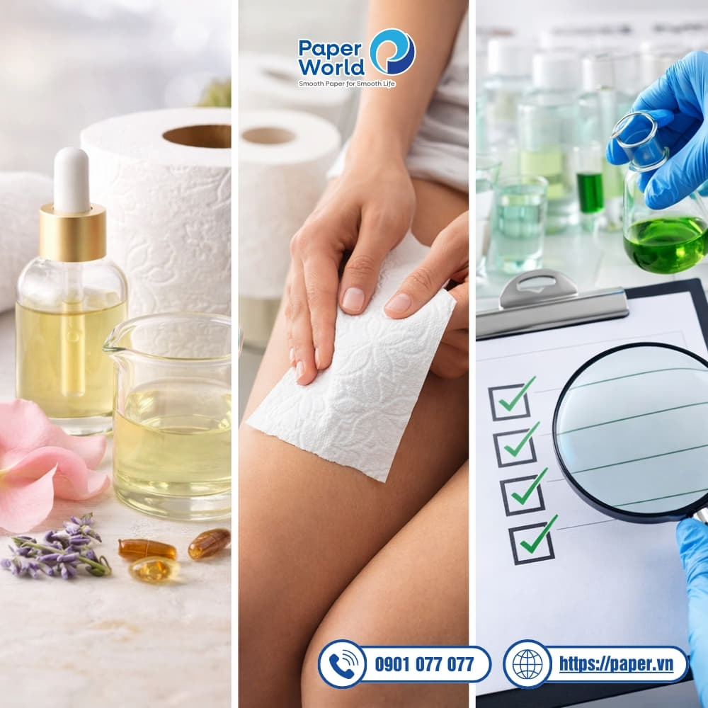 Những yếu tố ảnh hưởng đến độ an toàn của giấy vệ sinh có mùi hương
