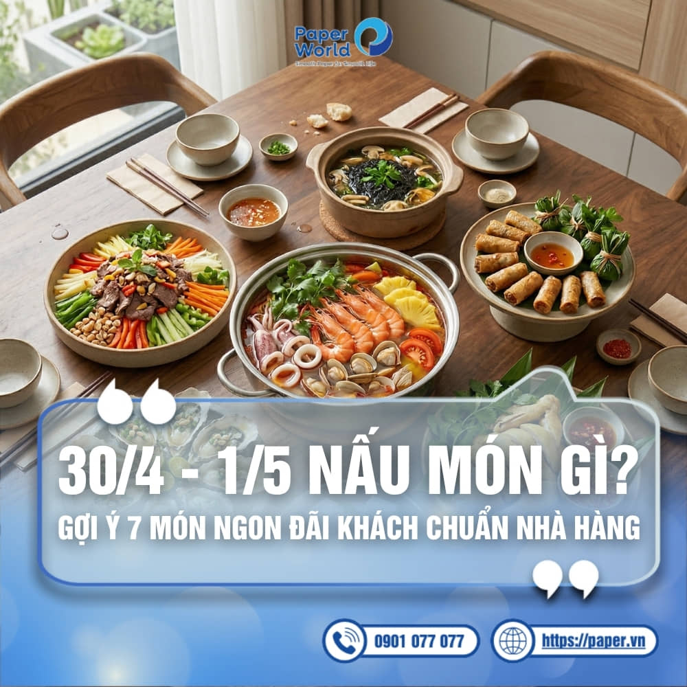 30/4 - 1/5 nấu món gì? Gợi ý 7 món ngon cho ngày lễ 30/4 - 1/5 đãi khách chuẩn nhà hàng