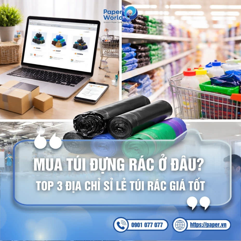 Mua túi đựng rác ở đâu