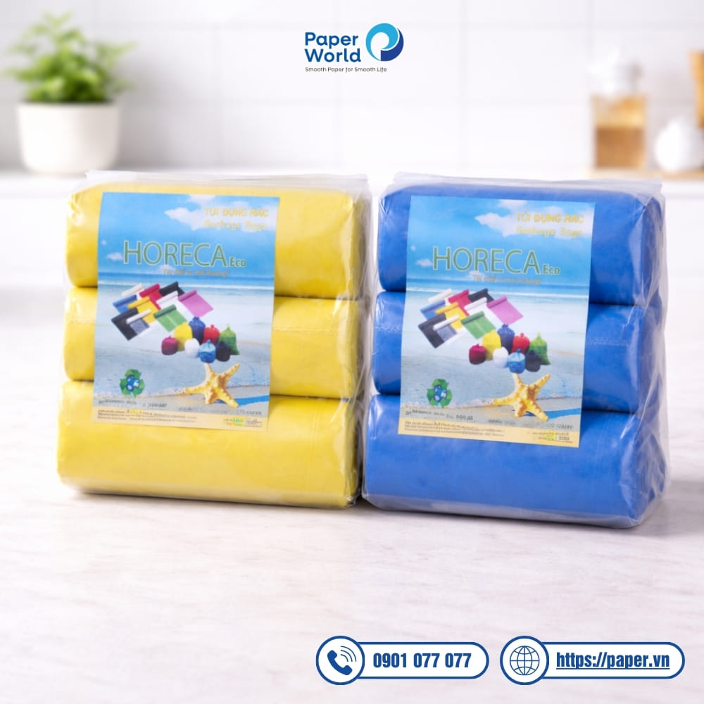 Túi đựng rác Eco nhiều màu