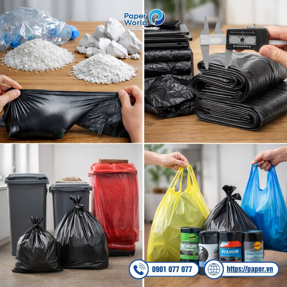 Yếu tố ảnh hưởng đến giá túi đựng rác
