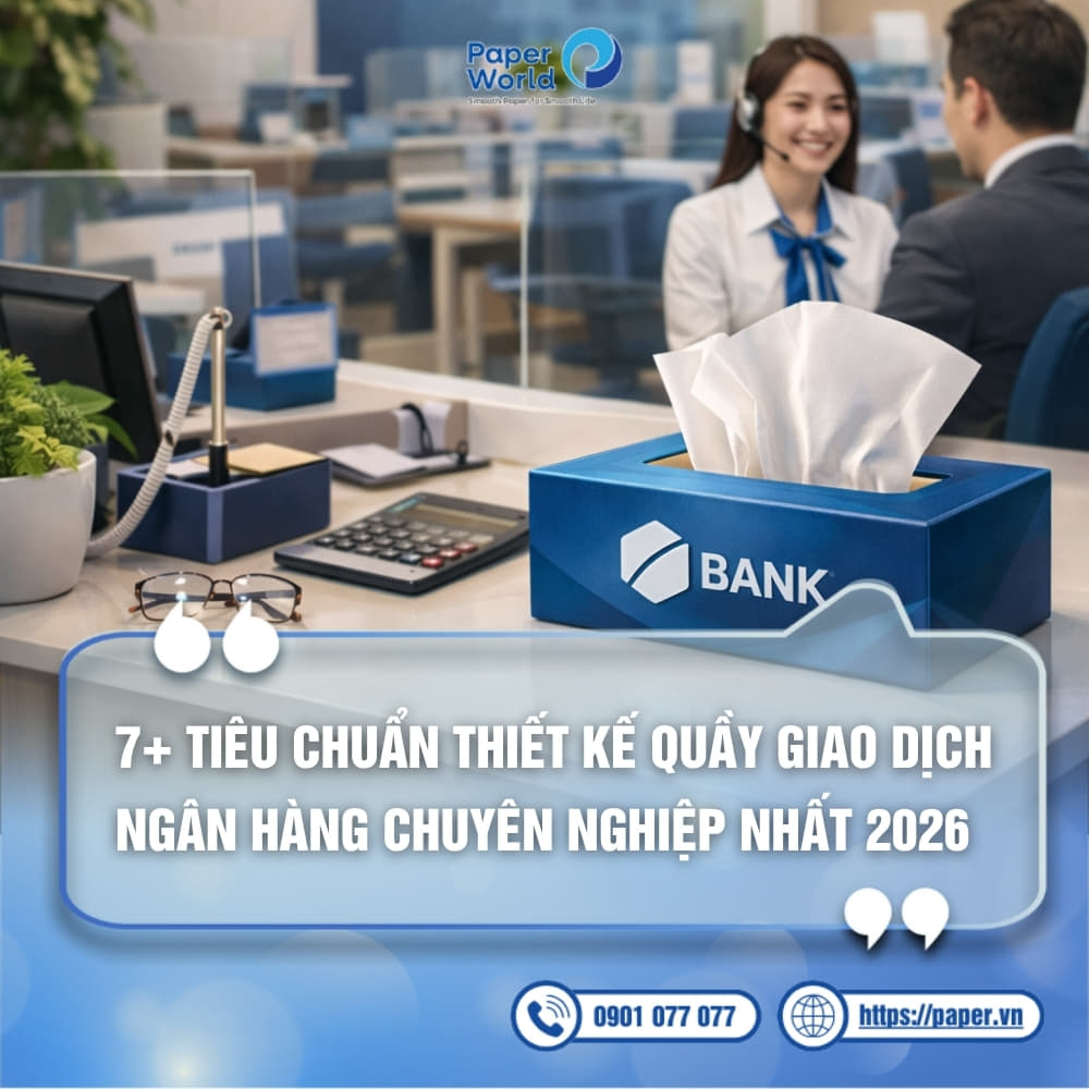 Thiết kế quầy giao dịch ngân hàng
