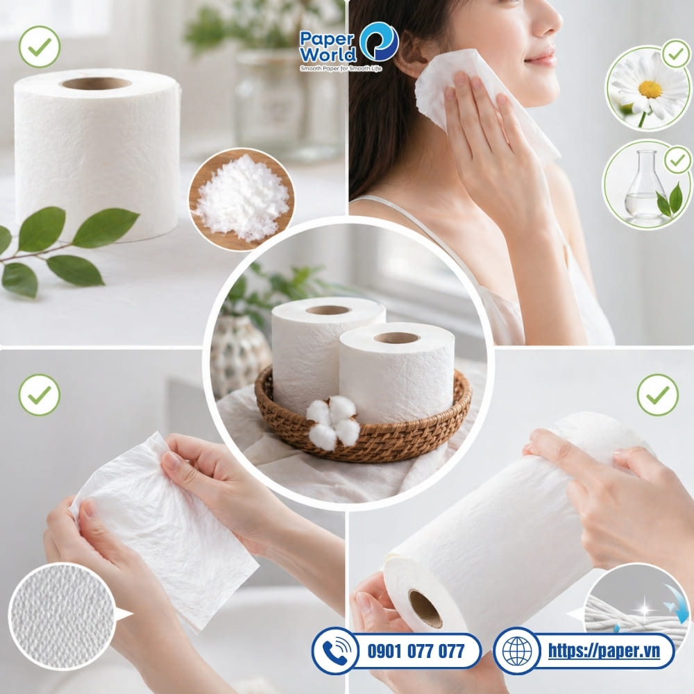 Tiêu chí chọn giấy vệ sinh an toàn cho vùng kín