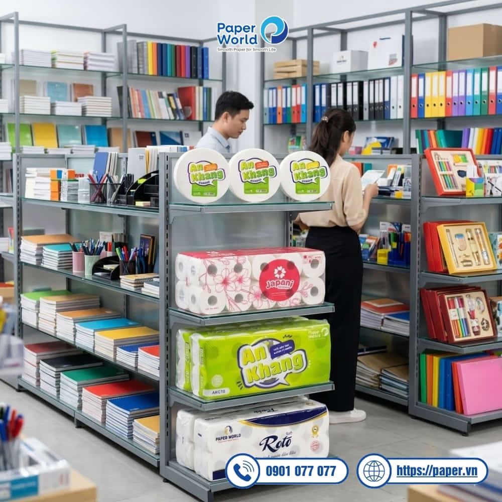 Mẹo giúp đại lý VPP bán giấy vệ sinh, khăn giấy hiệu quả, tăng doanh thu đều đặn