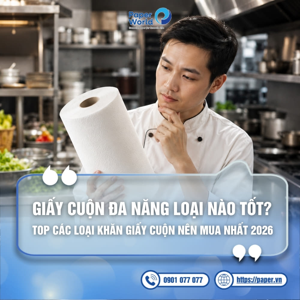 Giấy Cuộn Đa Năng Loại Nào Tốt? TOP Các Loại Khăn Giấy Cuộn Nên Mua Nhất 2026