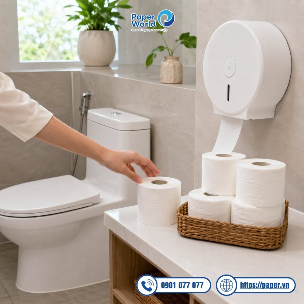 Giấy cuộn vệ sinh