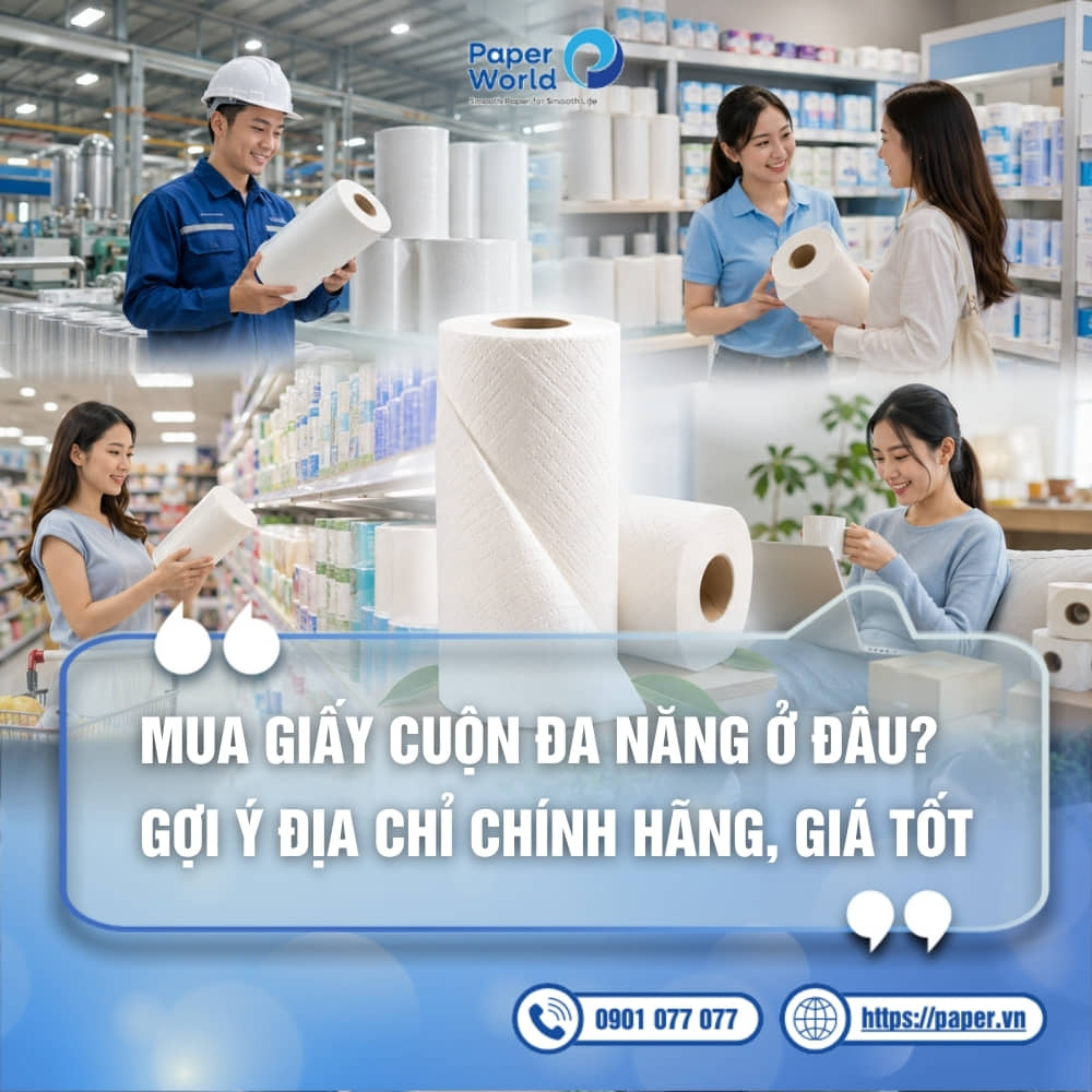 Mua giấy cuộn đa năng ở đâu