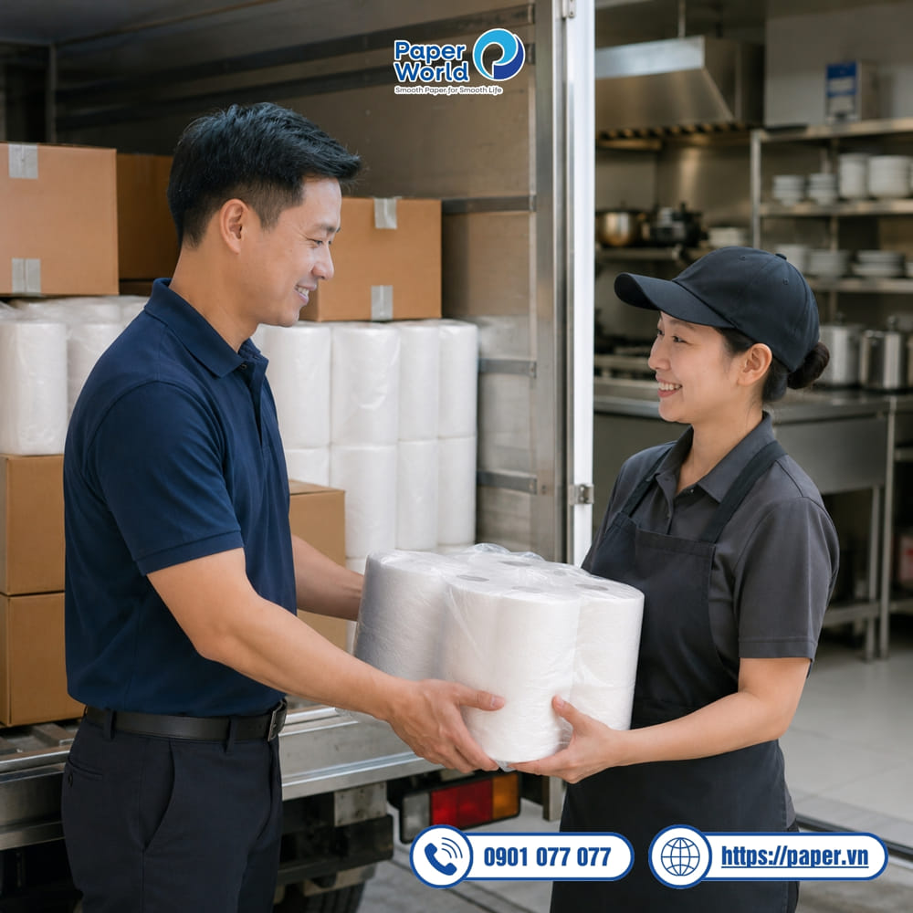 Nhà cung cấp giấy cuộn lớn đa năng