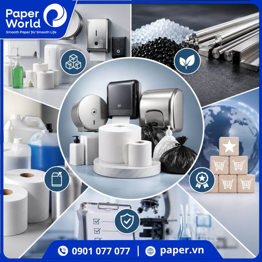Các yếu tố ảnh hưởng đến giá vật tư vệ sinh