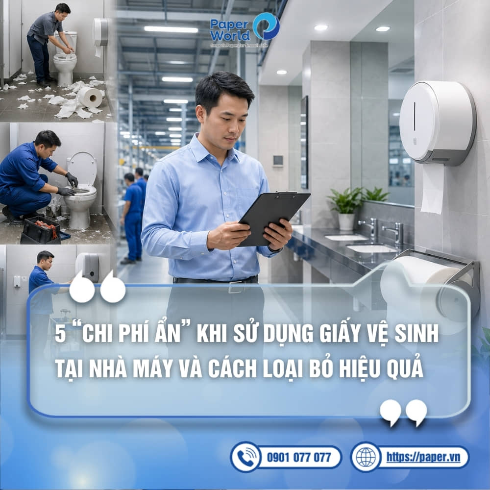 Các chi phí ẩn liên quan đến giấy vệ sinh và cách loại bỏ hiệu quả