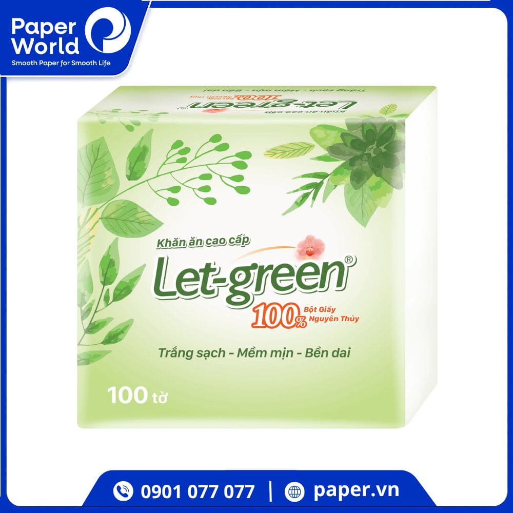 Khăn ăn Let-green