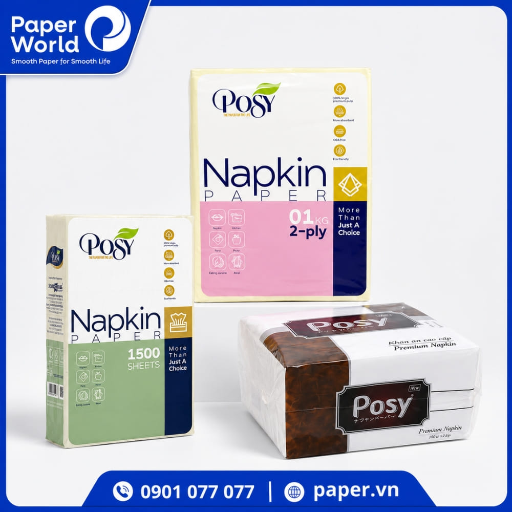 Khăn giấy ăn Posy