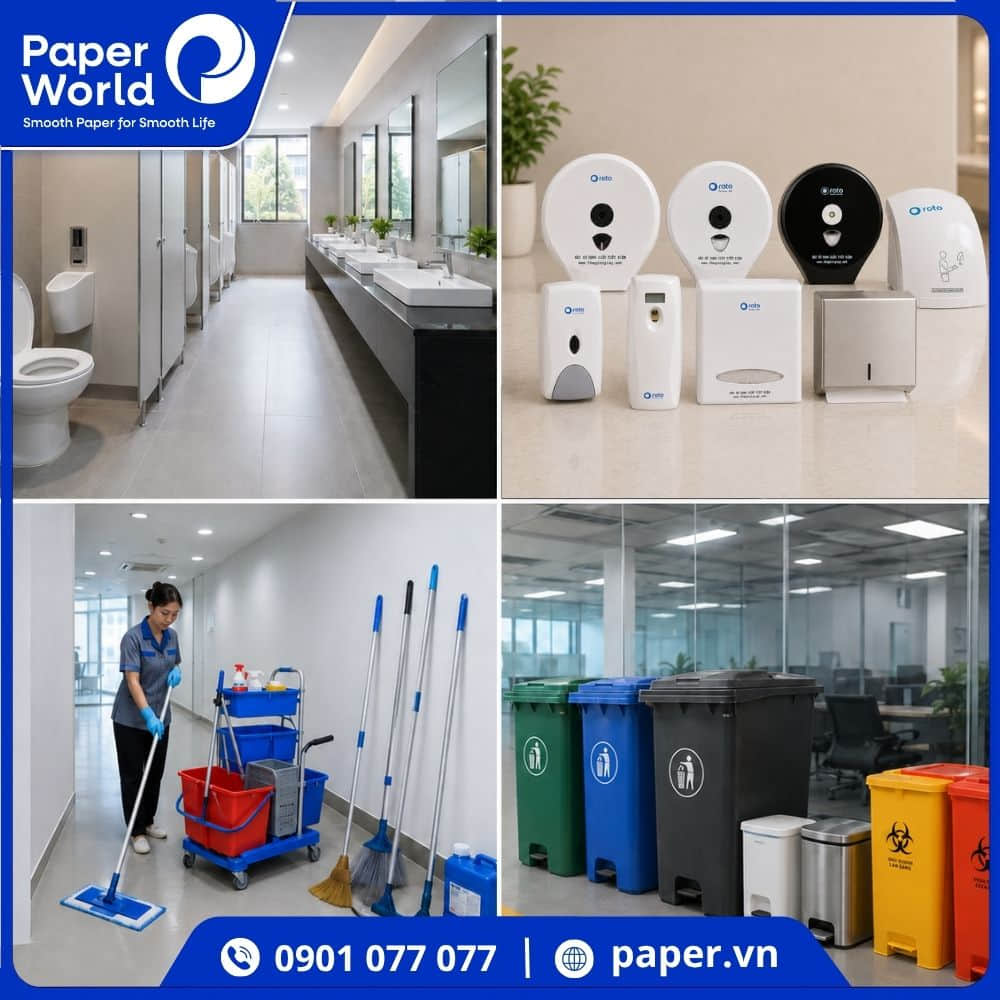 Vật tư vệ sinh cố định
