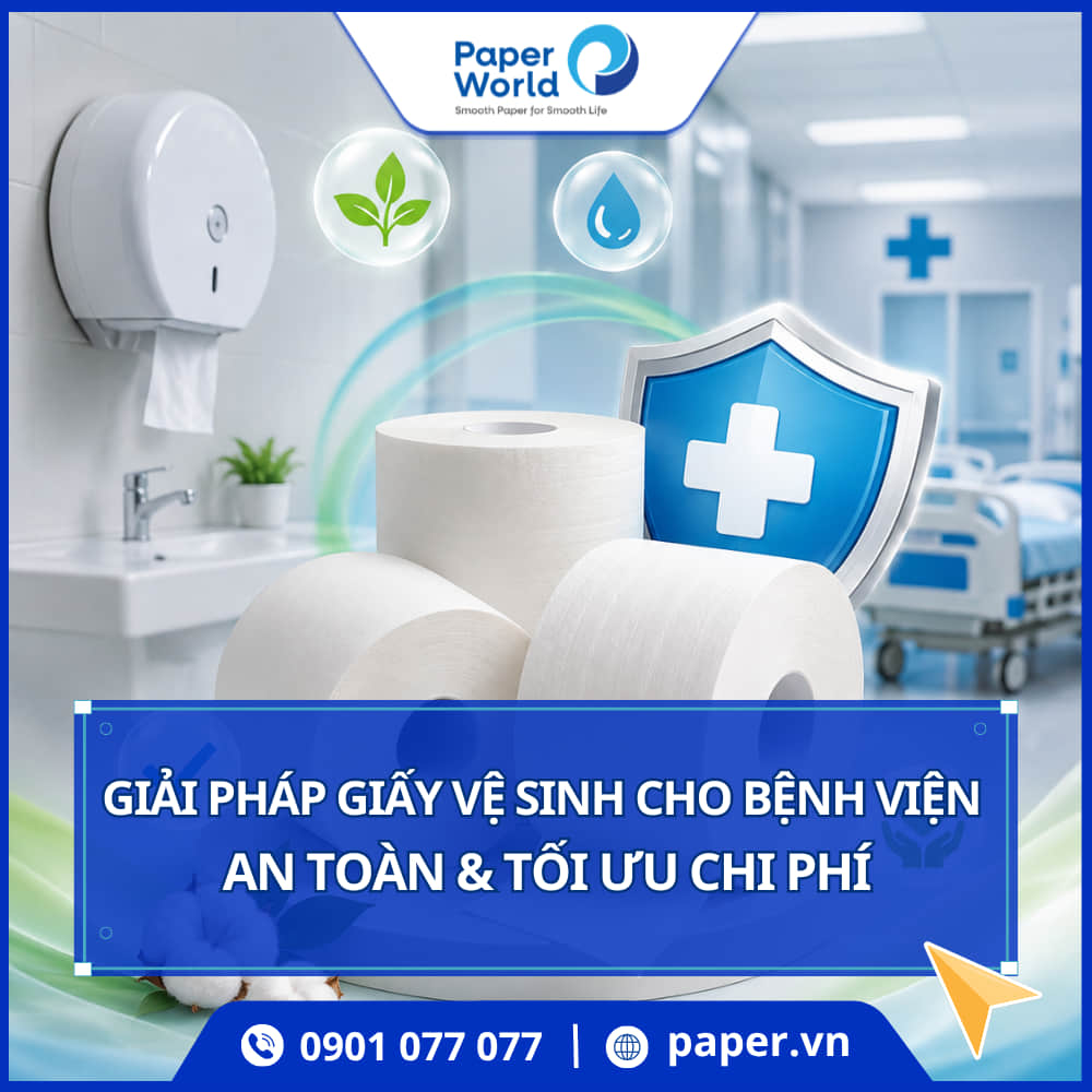 Giấy vệ sinh cho bệnh viện