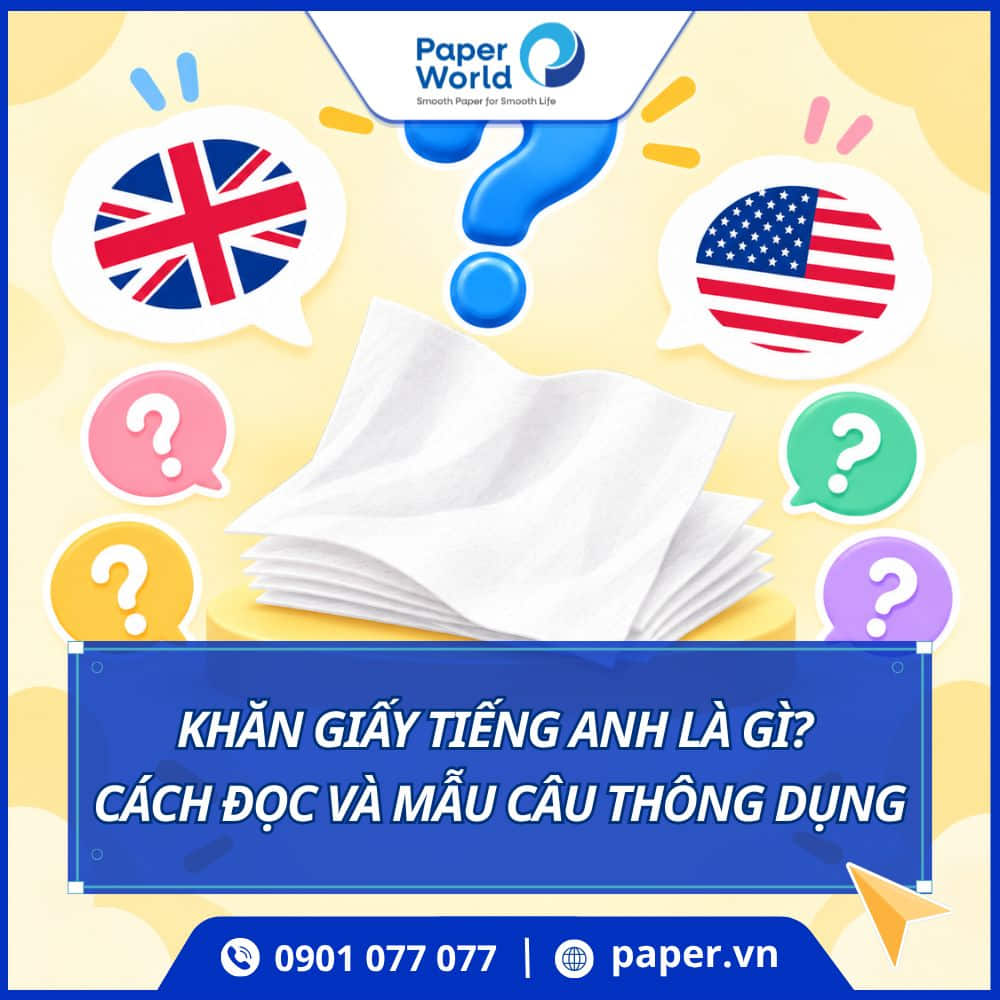 Khăn giấy trong tiếng anh