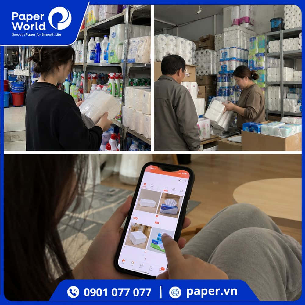 Mua giấy lau tay ở đâu tại TP.HCM